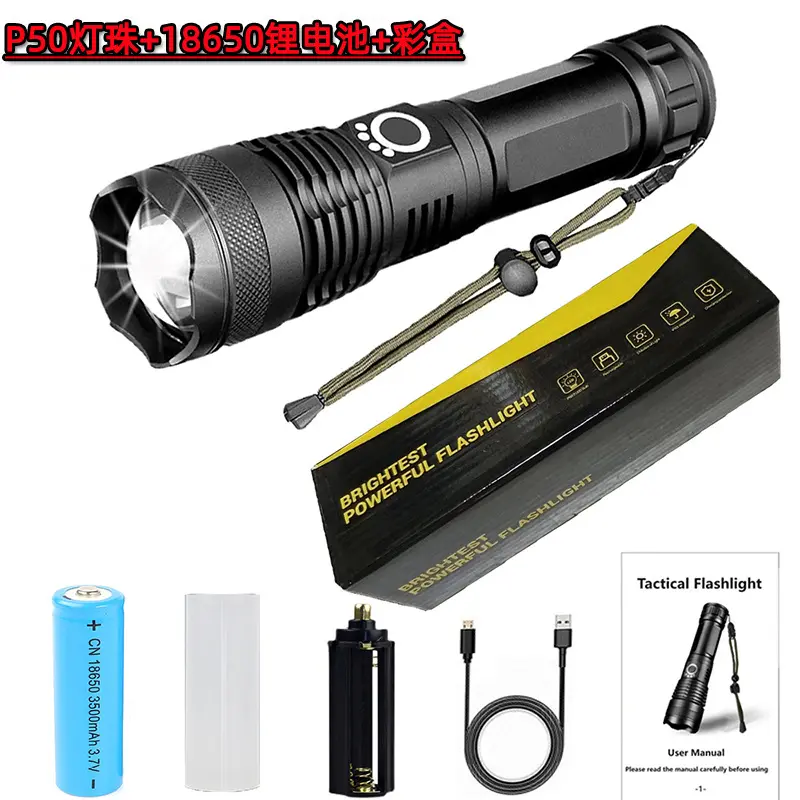 Taschenlampe 100.000 Lumen – Bild 3