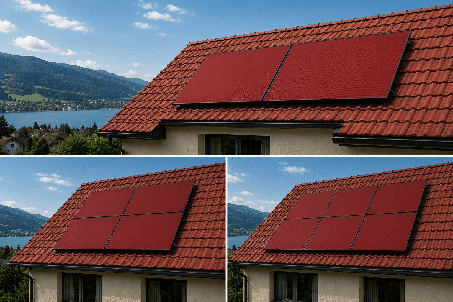 Kupferrote Solarmodule, 31 Stück – Bild 2