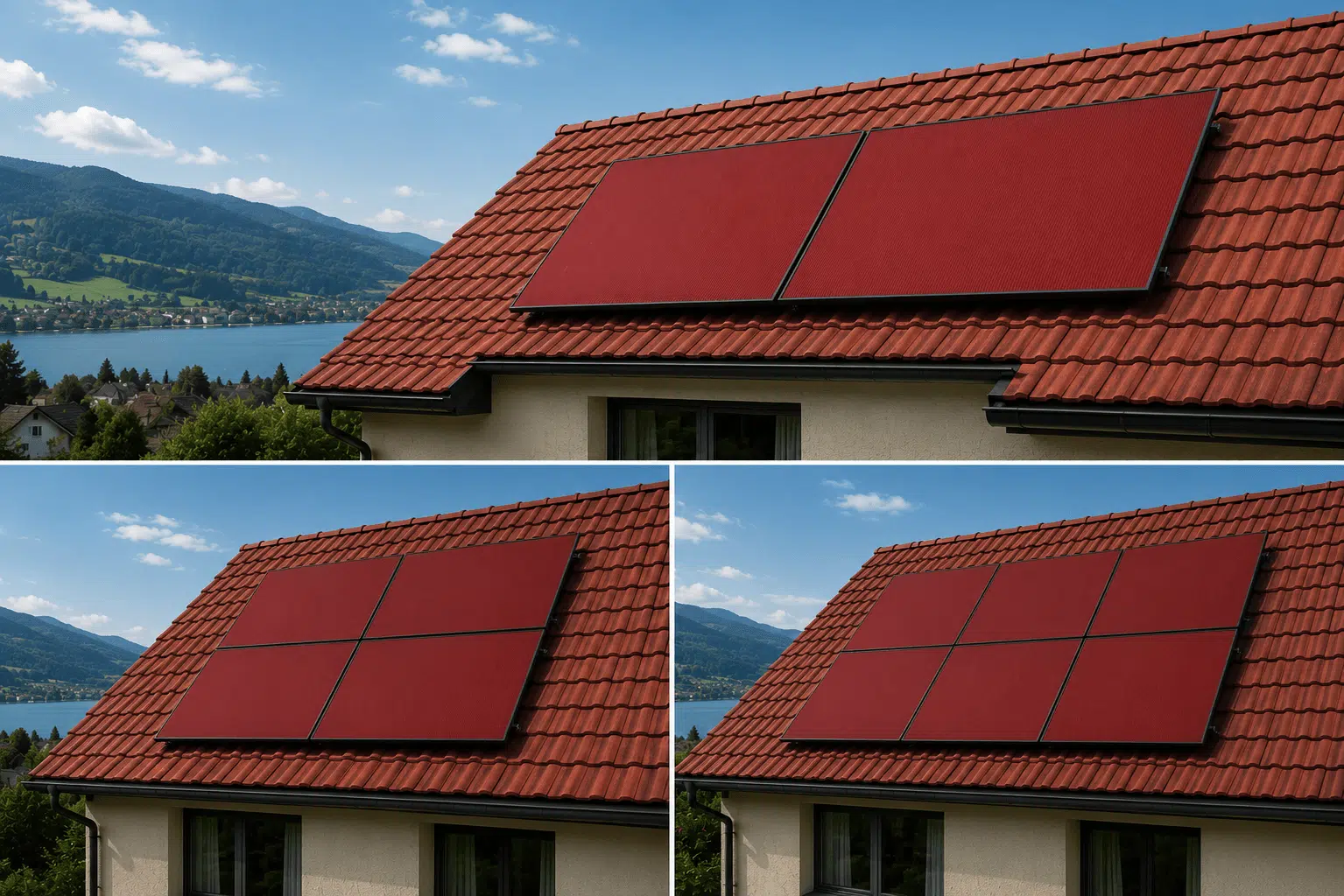 Kupferrote Solarmodule, 31 Stück – Bild 2