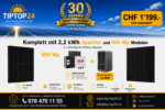 900 W & 2,2-kWh-Speicher