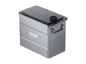 Graue tragbare Powerbank für Energie