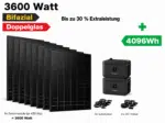 Solarmodule und Batteriespeicher für Energie