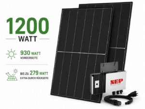 930/600 Watt bifaziale High End Hochleistungsmodule