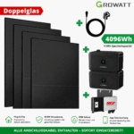 Solarmodule und Batteriespeicher-System