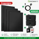 Solarmodule und Batteriespeicher-System