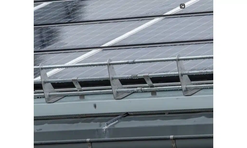 Glaromat Schneehalteblech Solar 1/2" anthrazit – Bild 3