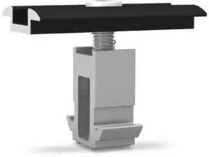 K2 DomeClamp Mittelklemme Set 30-50 mm, schwarz eloxiert