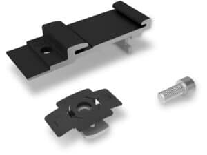 K2 InsertionRail 2.0 CrossConnector-T-Set, schwarz eloxiert