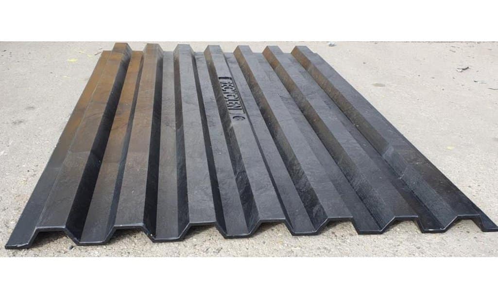 Kunststoff-Trapezplatte Gross 1200x800x35mm