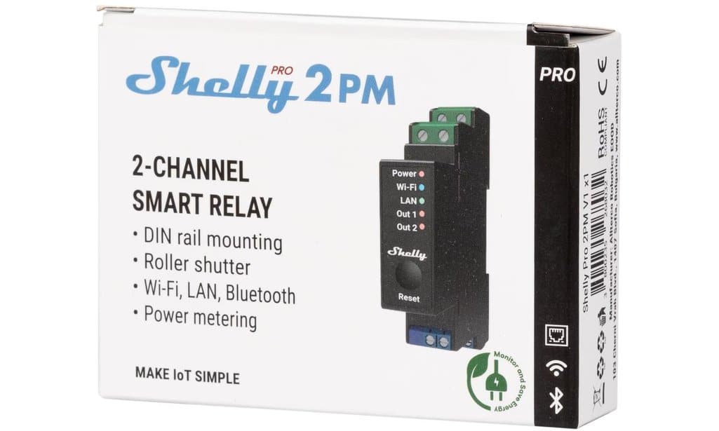 Shelly WLAN-Schaltaktor Shelly Pro 2 – Bild 3