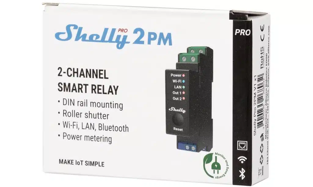 Shelly WLAN-Schaltaktor Shelly Pro 2 – Bild 3