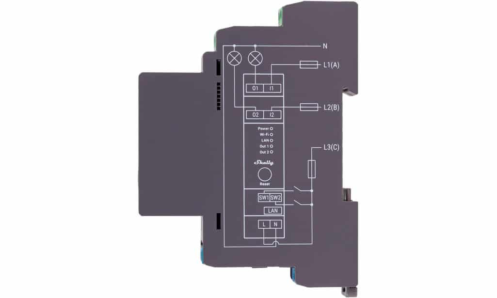 Shelly WLAN-Schaltaktor Shelly Pro 2 – Bild 2