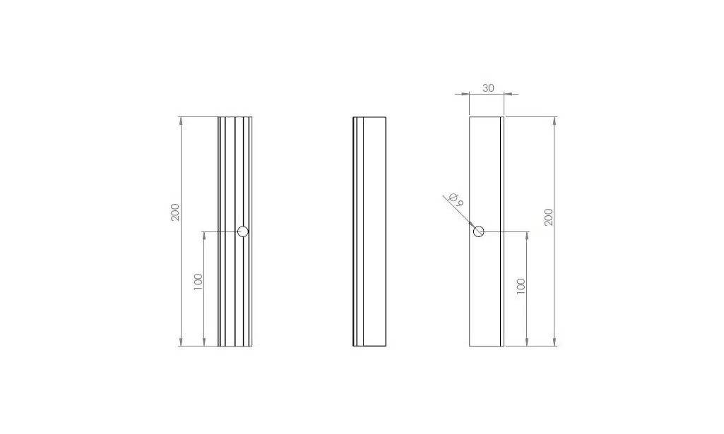 novotegra Laminat Endklemme RL 6.0 - 8.0mm Set C 200 schwarz – Bild 2
