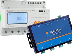 WHES PowerCore Smart Meter DTSD1352 & RS485 to RJ45 Ethernet Server (RTUxTCP/IP)