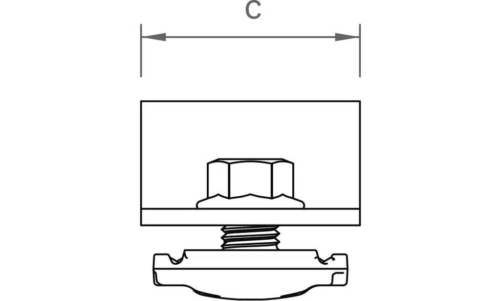 novotegra Abrutschsicherungs-Set Kurzprofile M14 (VPE50) – Bild 3