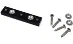 novotegra Abrutschsicherungsset Fassade 80x20mm sw (VPE50)