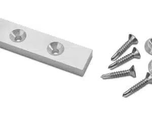 novotegra Adapterblech-Set 80x20x8mm (VPE50)