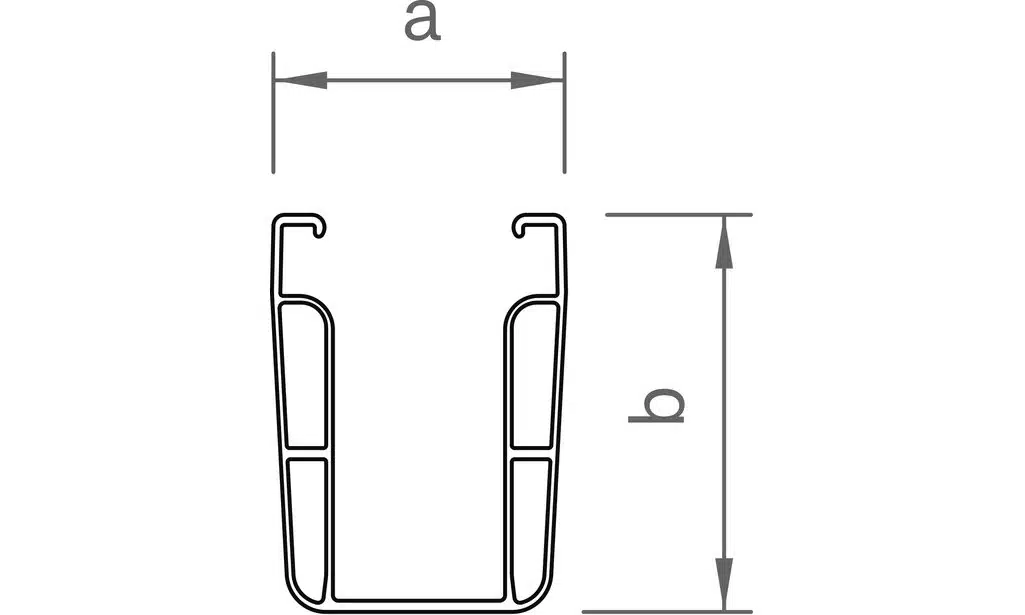 novotegra C-Schiene 71-2 5.90m – Bild 2
