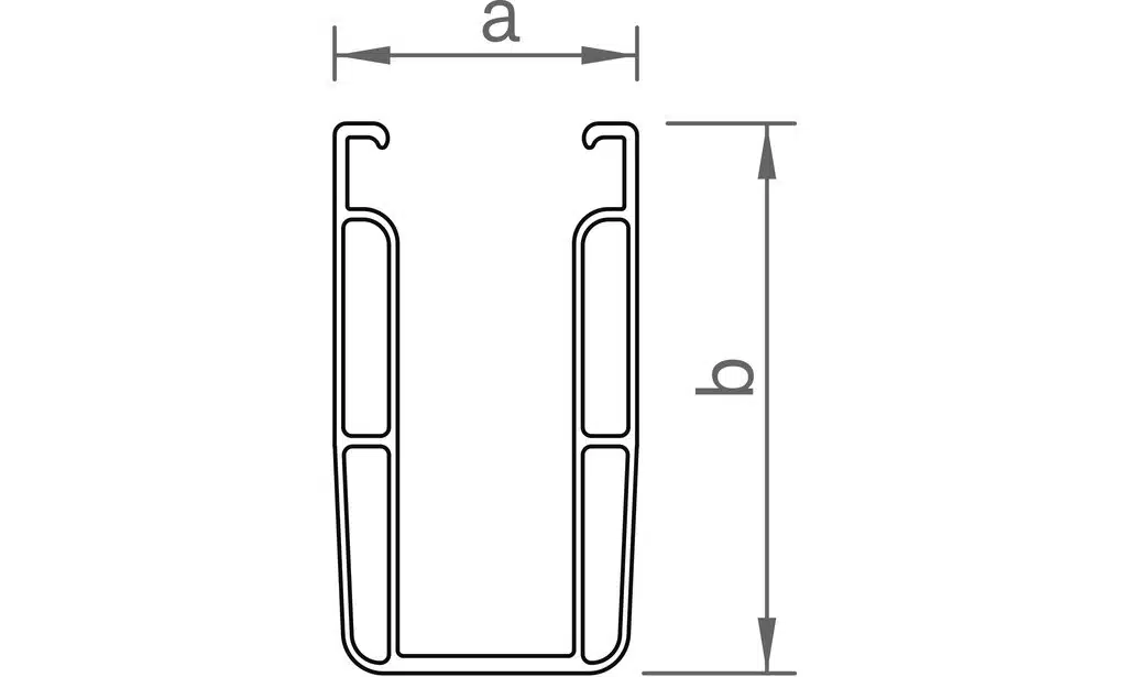 novotegra C-Schiene 95-3 5.90m – Bild 2