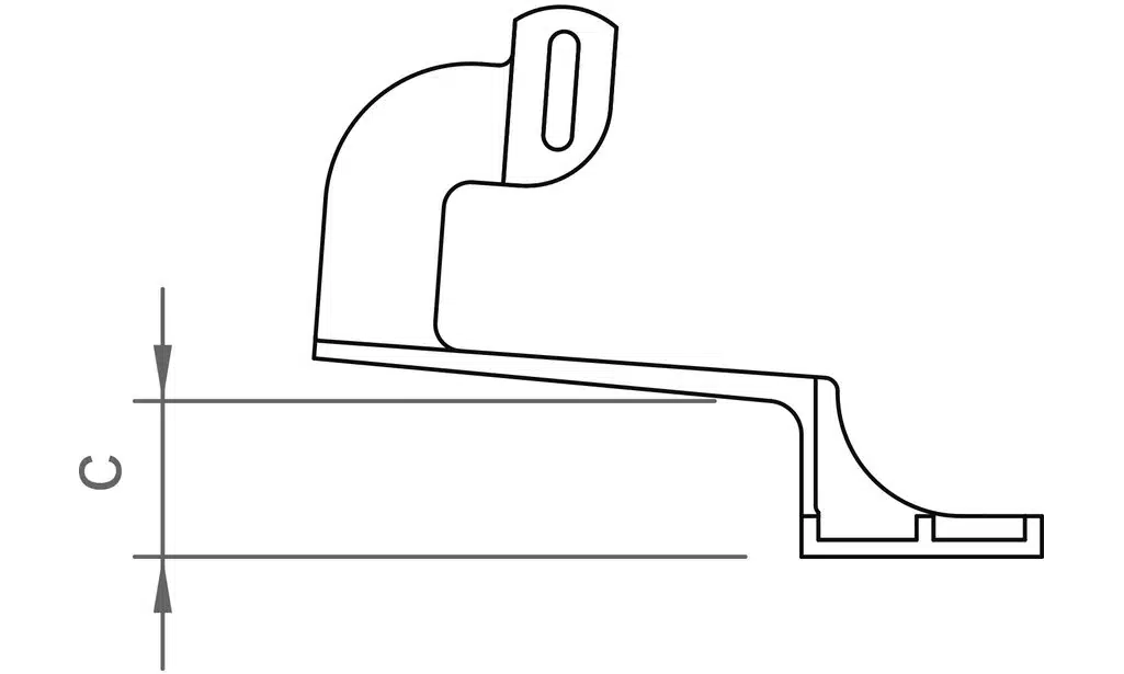 novotegra Dachhaken ZD 533 V NUS (VPE 25) – Bild 2