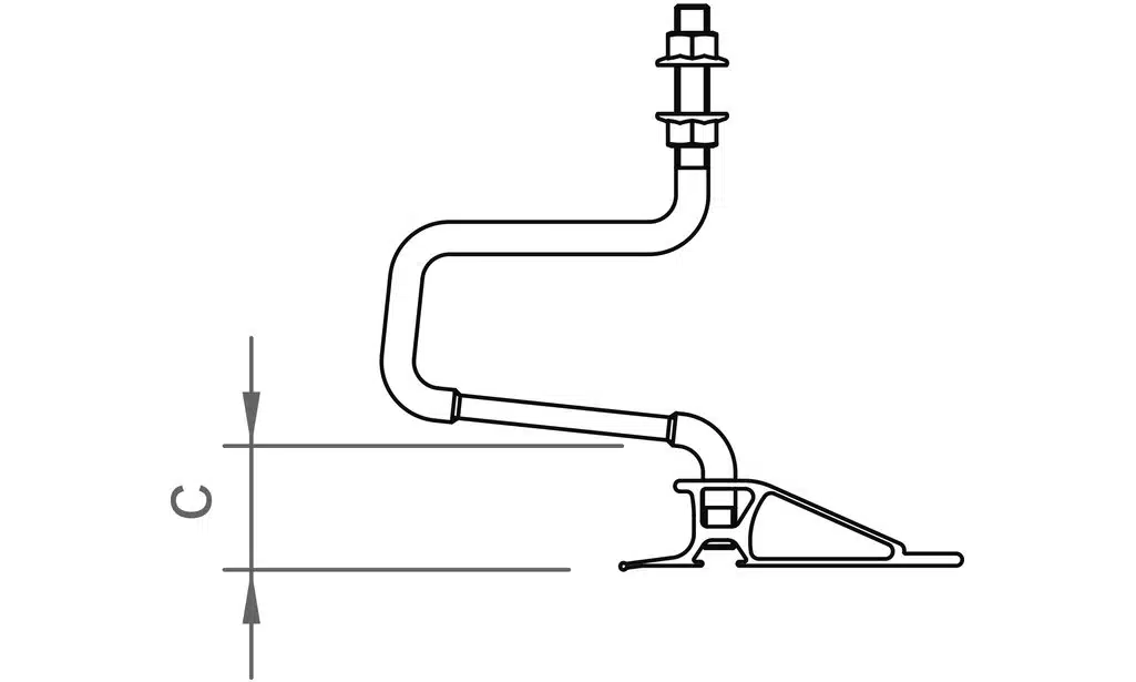 novotegra Dachhaken-Set ZD 30 M12 (VPE 50) – Bild 3