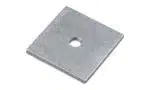 novotegra Vierkant Unterlegscheibe 50x50x3mm D8,5 Al (VPE50)