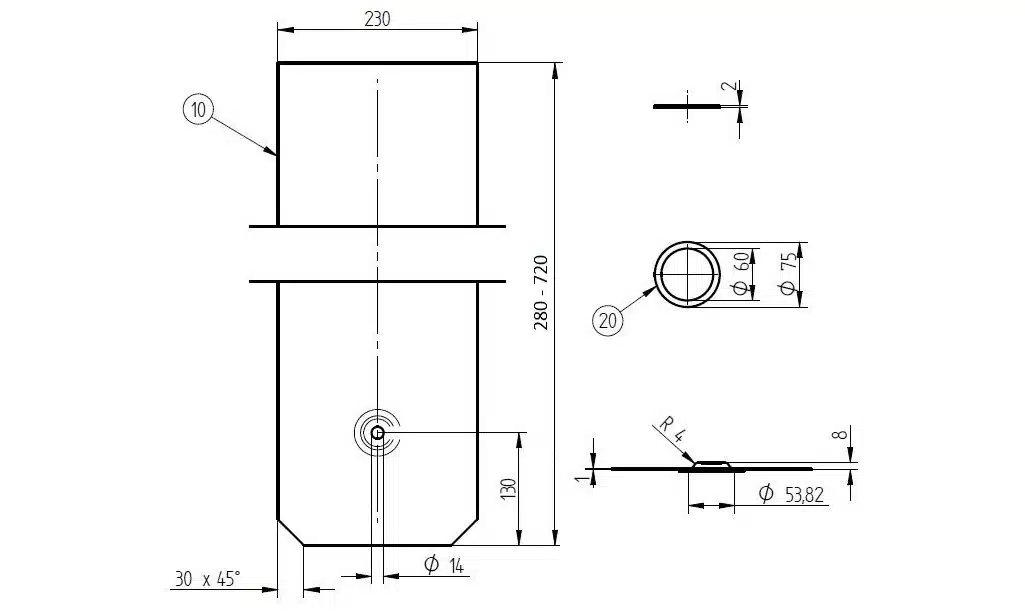 novotegra Metallschindel 580x230mm (VPE20) – Bild 4