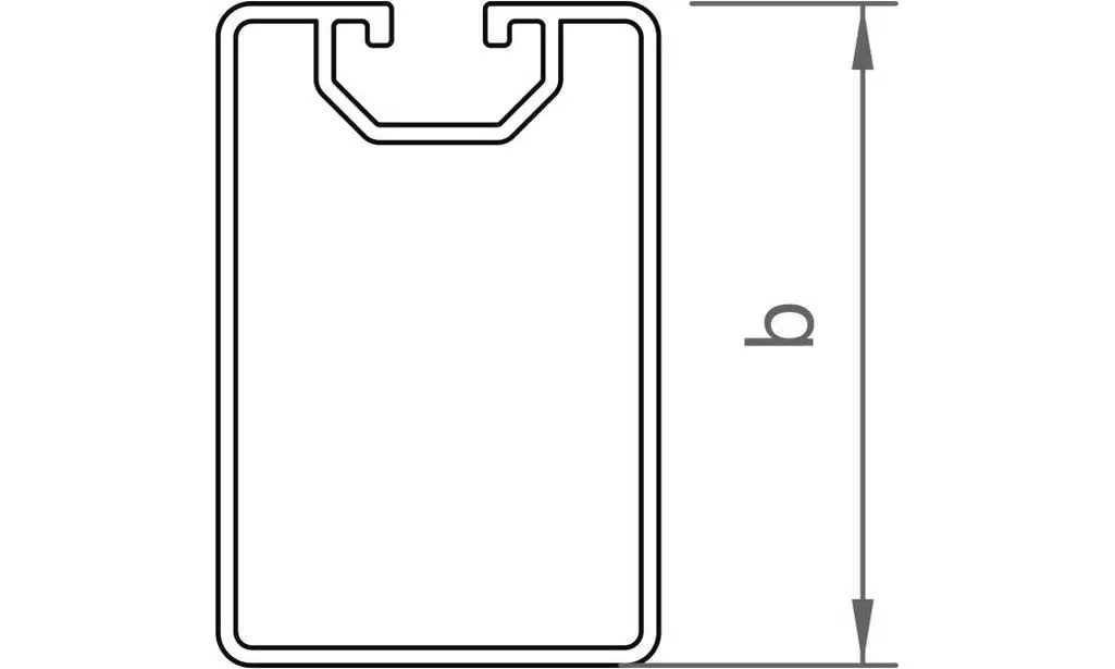 novotegra Schienensockel für Fassade – Bild 3