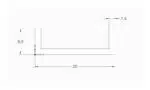 novotegra Schienenverbinder-Set Modultragschiene Kiesdach (VPE50)