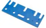 novotegra Unterlegplatte Dachhaken PP blau, 2mm