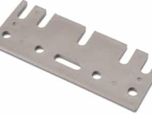 novotegra Unterlegplatte Dachhaken PP grau, 5mm