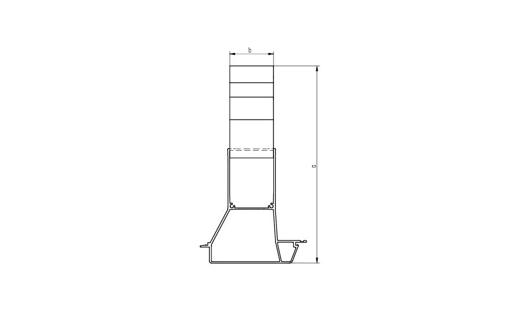 novotegra Modulstütze G2 10° (VPE30) – Bild 2
