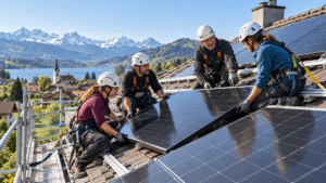 Solaranlage selbst bauen in der Schweiz: So funktionieren PV-Selbstbaugenossenschaften