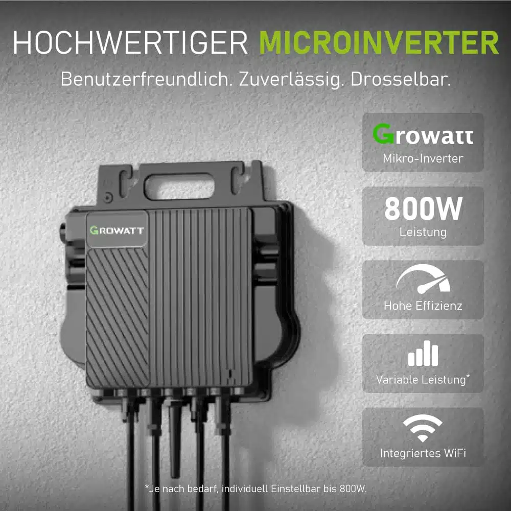 Growatt NEO 800M-X Mikrowechselrichter