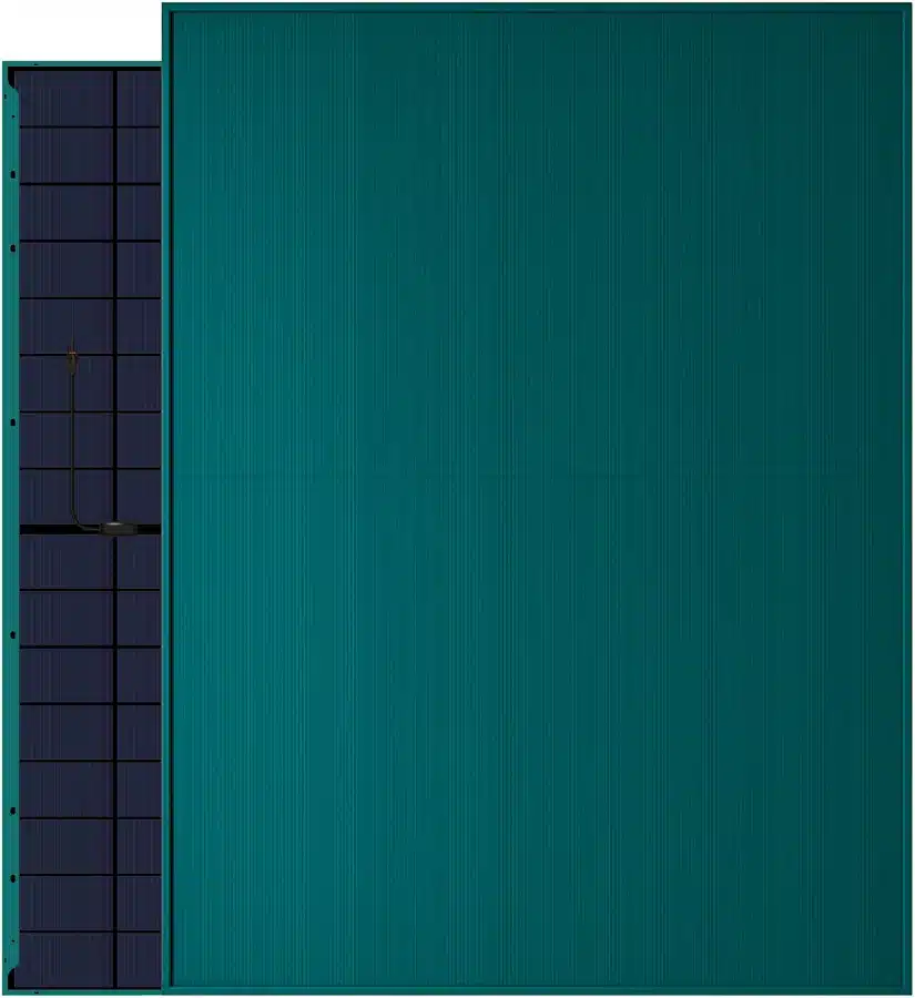 4 kW-Speicher & 6 grüne bifaziale Solarmodule mit 2580 Watt