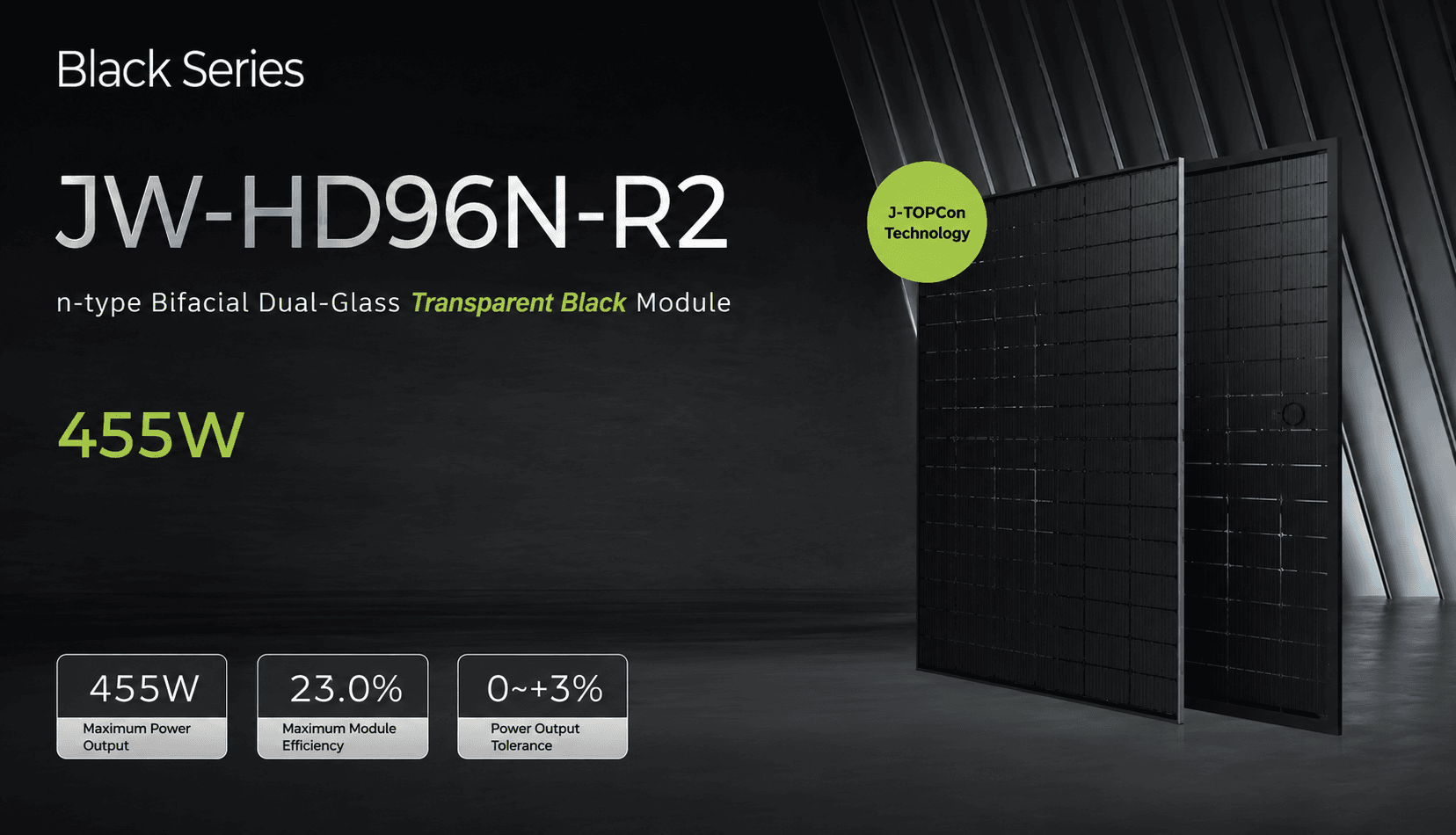 1820 WP & 4 KW Speicher, 4 bifaziale Hochleistungsmodule – Bild 2