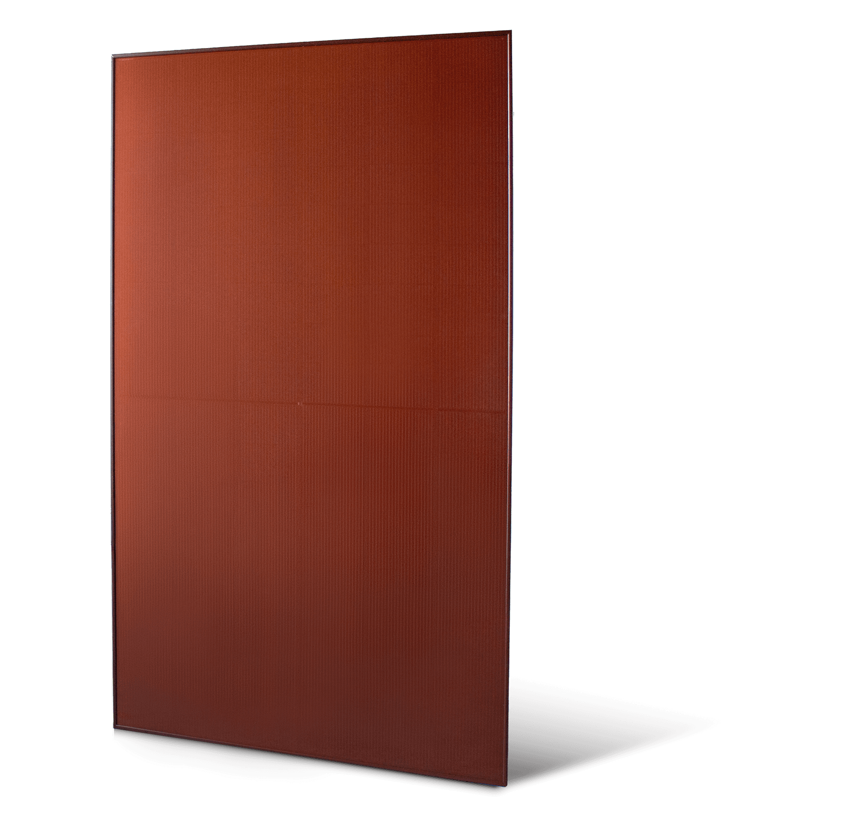 Kupferrote Solarmodule, 31 Stück