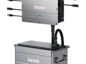 Balkonkraftwerk 920 Wp mit 2 kWh Zendure Speicher