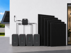 Balkonkraftwerk mit 2’430 Wp und 8,96-kWh-Speicher