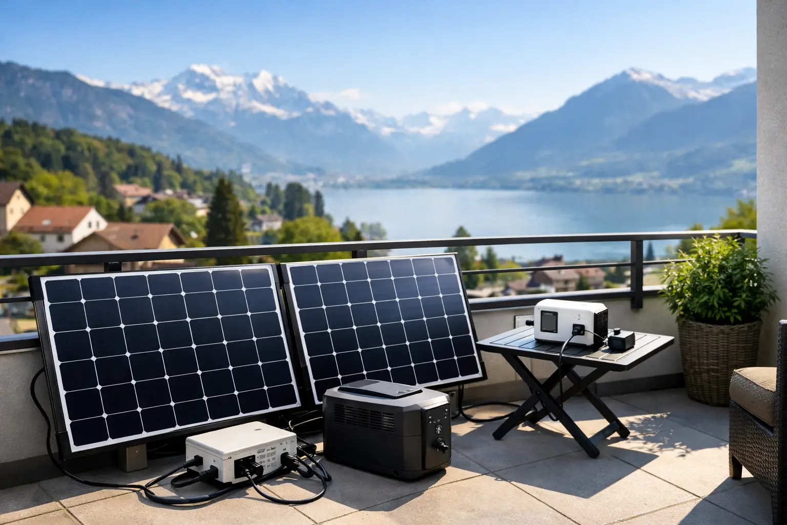 Beste Balkonkraftwerk Komplettsets Schweiz