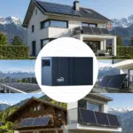 Balkonkraftwerk mit 4-kWh-Speicher & 1840 WP Solarmodule