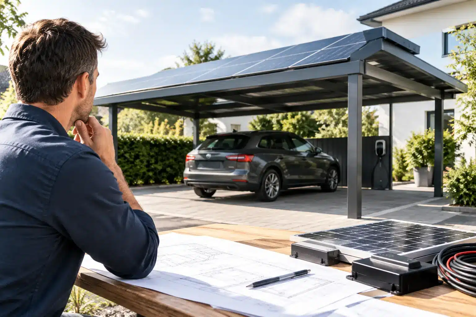 Komplettset Solar für Carport richtig planen