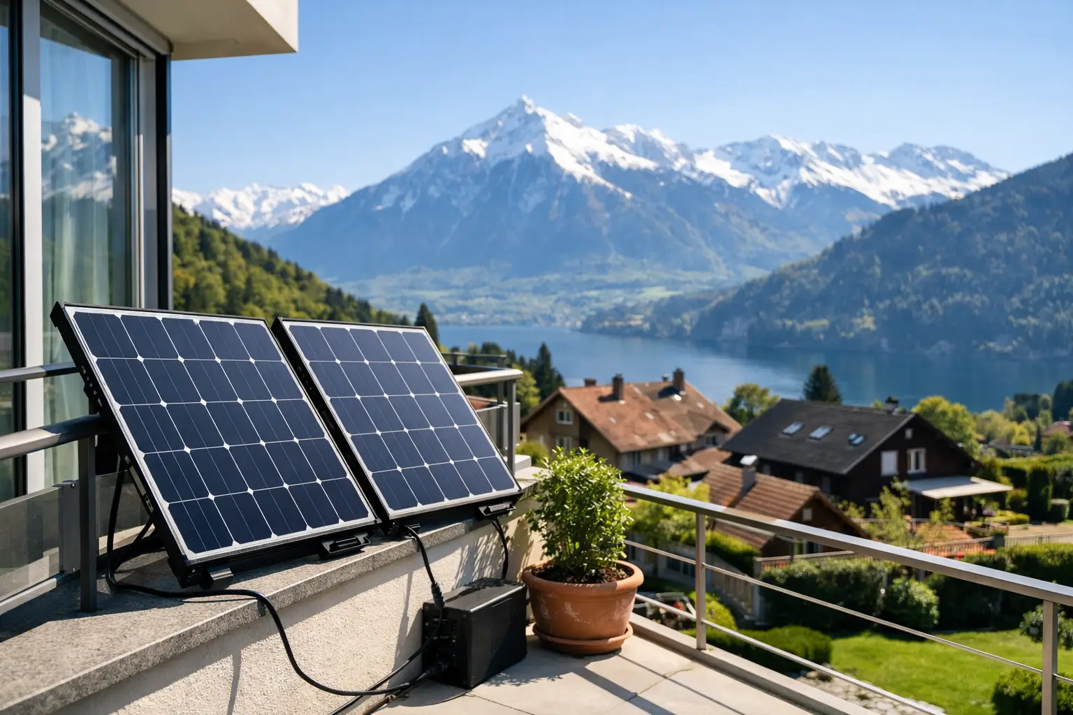 Plug and Play Solaranlage kaufen in der Schweiz
