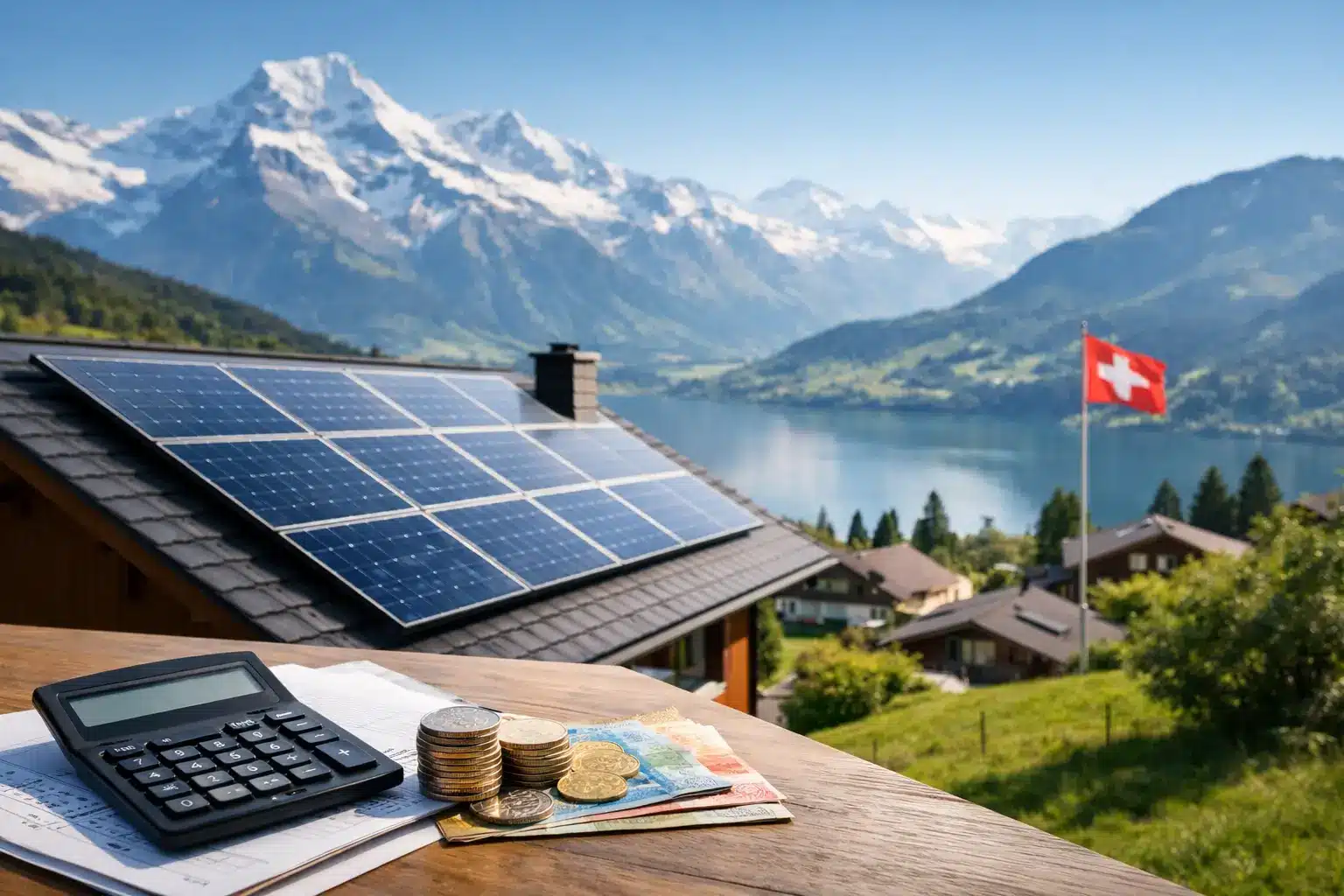 PV-Amortisation: Beispiel für die Schweiz