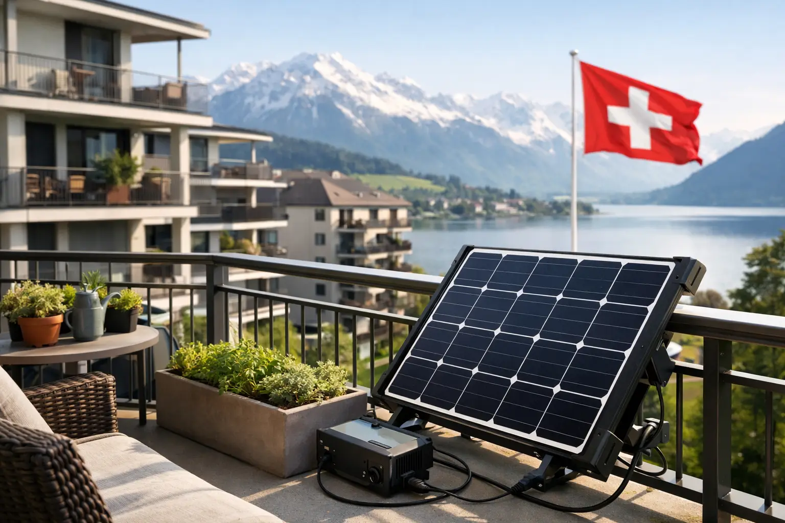 Ratgeber Balkonstrom für Mieter in der Schweiz