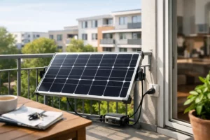Rechtssichere Steckersolaranlage für Mietwohnung