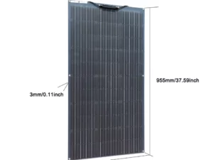 Flexibles Solarmodul 120 watt