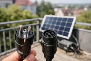 Schuko oder Wieland Stecker fürs Balkonkraftwerk?