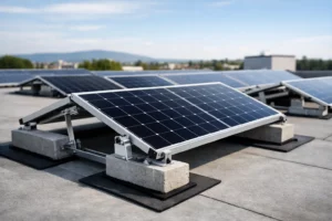 Solarmodul Flachdach Halterung richtig wählen