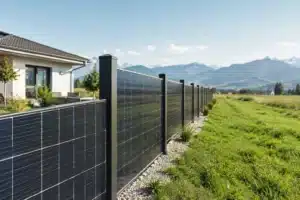 Solarzaun Schweiz: Strom von der Grundstücksgrenze